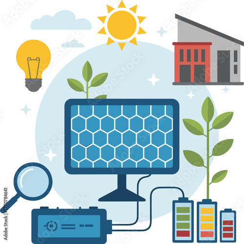 Woman Exercising Elliptical Machine Gym Fitness Workout Cardio Training Health Lifestyle Vector Illustration.