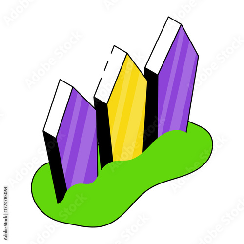 An icon design of fence