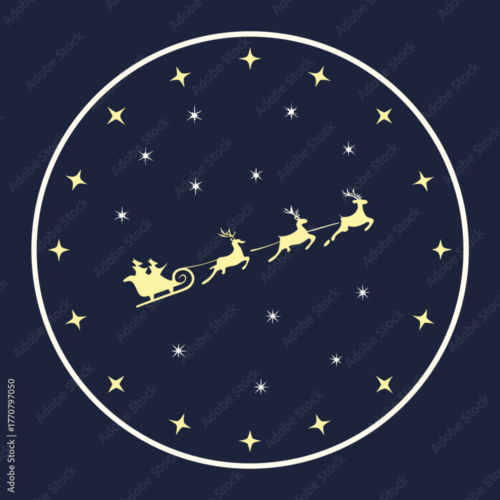 Fototapeta premium moon and stars
