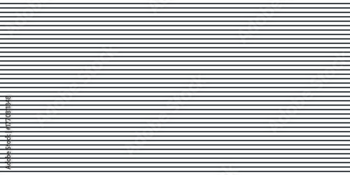black horizontal stripes pattern, seamless texture vector background.