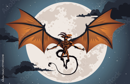 jersey devil flying at night