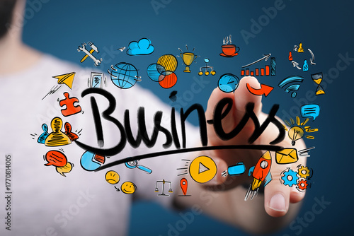 Dynamic business concept fe...