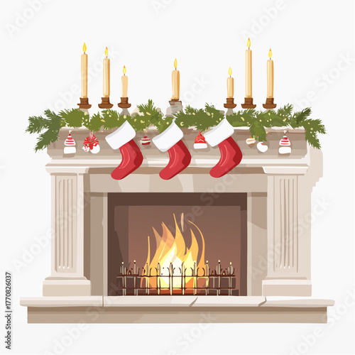 Winterliche Inneneinrichtung