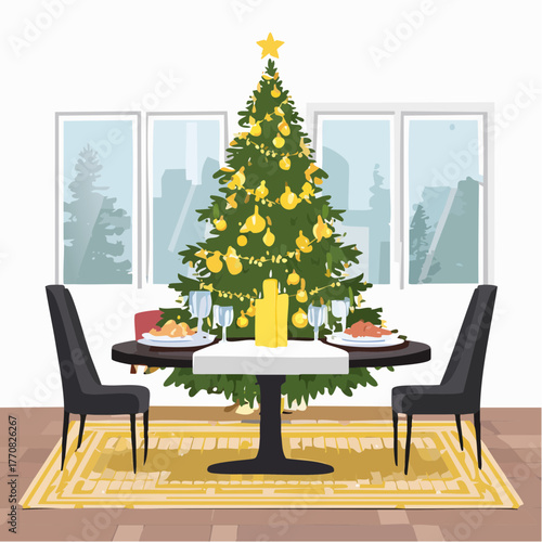 Winterliche Inneneinrichtung