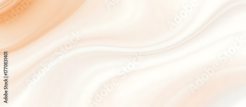 Soft orange and white marble texture in abstract design  