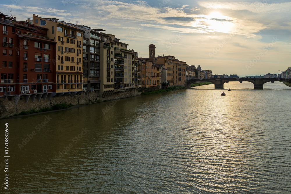 Obraz premium ponte vecchio in florence italy