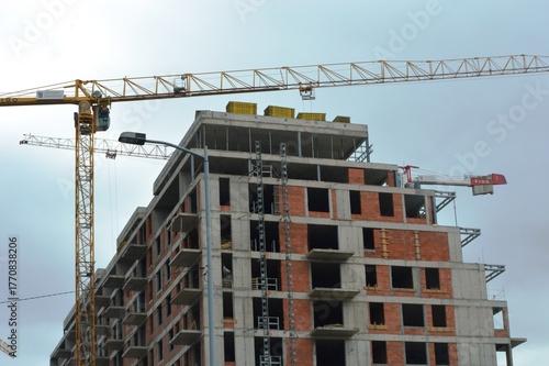 tall building under construction