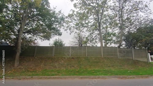 Street View of Central Eastbourne Coastal, Beach and Ocean City. Low and Wide Angle Car Mounted Camera Footage and Urban Drive Through Central Eastbourne City Streets of England, 15th October, 2025.