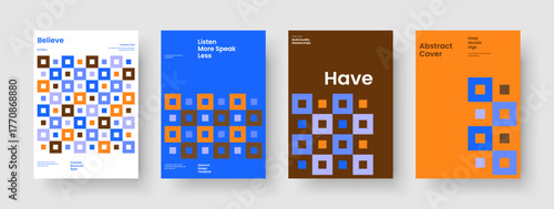 Geometric Brochure Design. Abstract Flyer Layout. Isolated Book Cover Template. Business Presentation. Background. Banner. Poster. Report. Notebook. Newsletter. Catalog. Magazine. Handbill