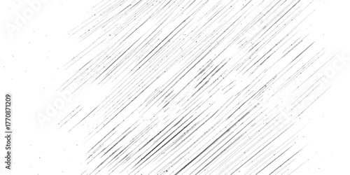 Vector Abstract Black And White Grunge Brush Texture Ink Stroke Background