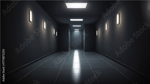 bright tunnel hallway with light at the end