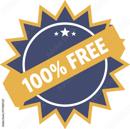100% Free Label Graphic Marketing Promotion