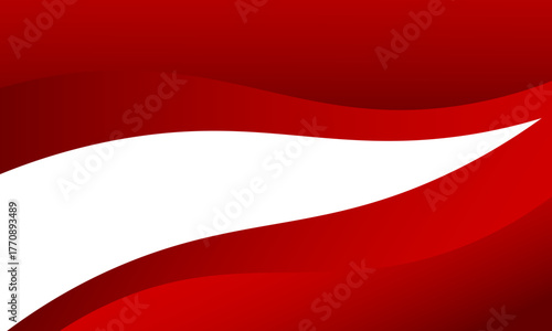 Red color and black color background abstract art vector illustrations