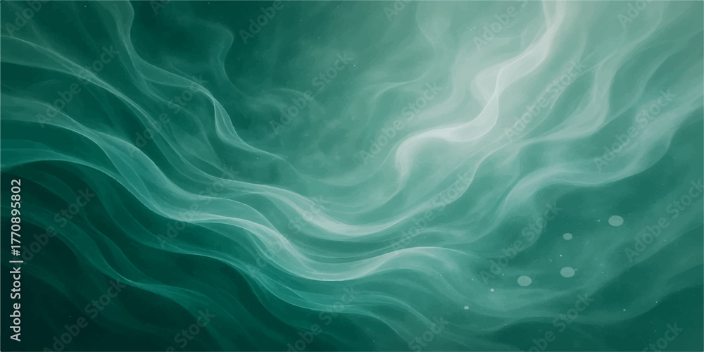 Obraz premium Abstract blue water background with flowing liquid wave texture and light pattern design