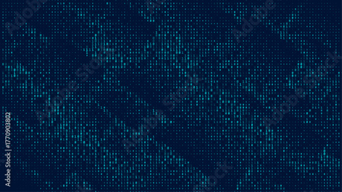 Digital technology banner green blue background concept, cyber technology circuit, abstract tech, innovation future data, internet network, Ai big data, futuristic wifi connection illustration concept