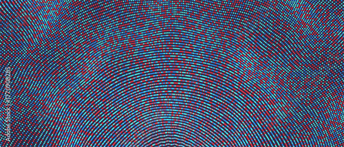 Abstract background with color circles. Vector illustration.