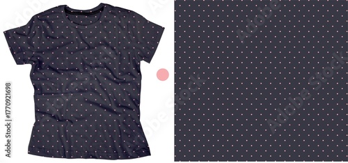 Seamless Polka Dot Vector Pattern Background