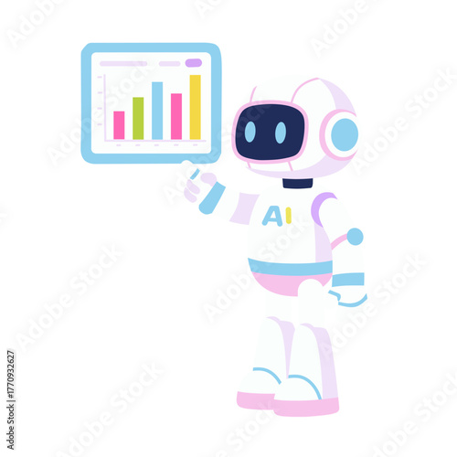 AI and human interaction concept