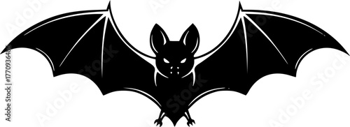 Bat - High Quality Vector Logo - Vector illustration ideal for T-shirt graphic
