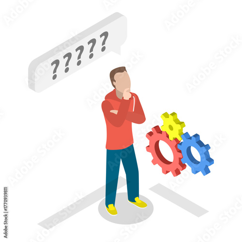 3D Isometric Flat Vector Illustration of Charity and Donation, Kindness and Generosity. Item 2