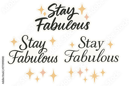 Minimalist Bar Sticker Sheet. Modern minimalist bar setup. Realistic hand-painted watercolor style sticker