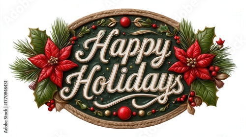 3d Round logo for a t-shirt design with the words 