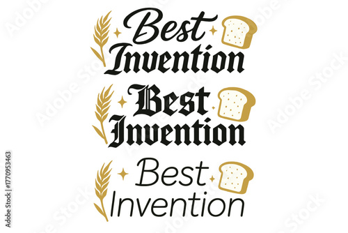 Calligraphy Styles Showcase. Best Invention. Create a calligraphy lettering illustration of the phrase: Best