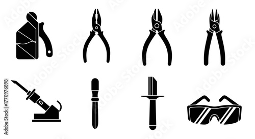 Essential DIY tools for repairs and projects, ready for your next creation