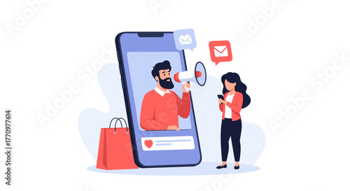 Engaging social media campaign promotes products, attracts customers with dynamic mobile marketing