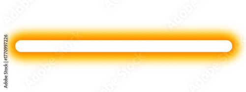 Orange Neon Light Bar, orange glossy buttons