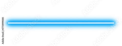 Neon blue glowing line on dark background
