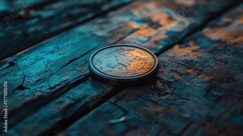 Mystic Lens Cap on Weathered Wood