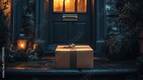 Mysterious Gift Delivery at Night