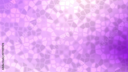 Purple mosaic polygon blur background with smooth luminous pastel tone and elegant abstract texture.