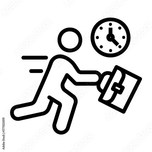 work experience Line Icon