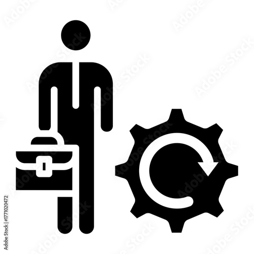 work experience Solid icon