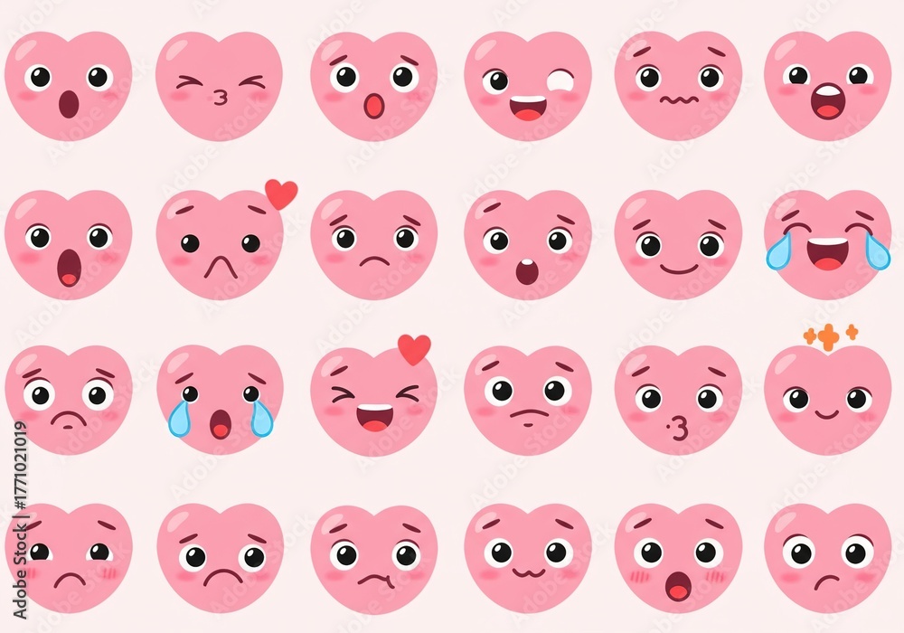 Fototapeta premium Valentine Background