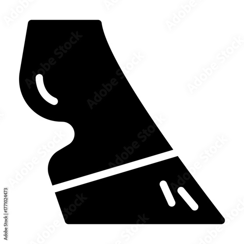 horse feet Solid icon