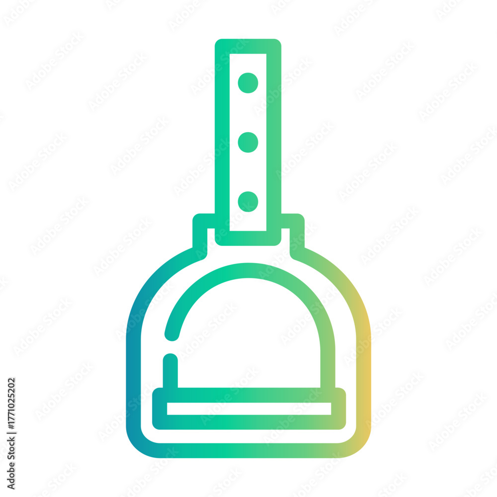 Obraz premium stirrup Line Gradient Icon