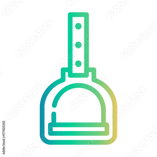 stirrup Line Gradient Icon