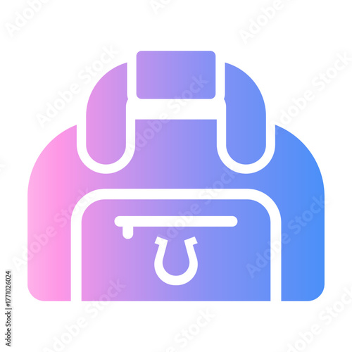 duffle bag Gradient icon
