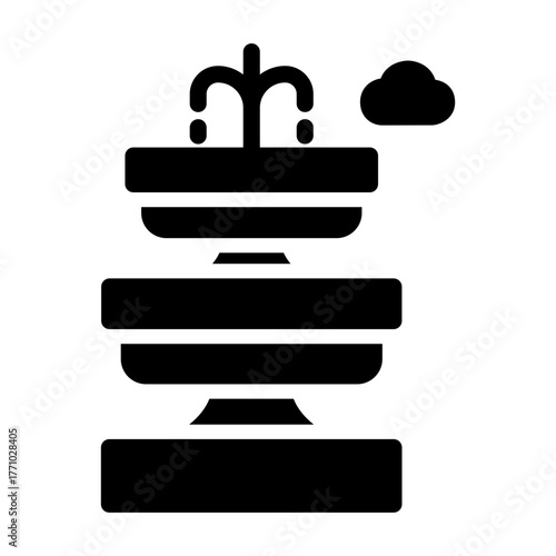 fountain Solid icon