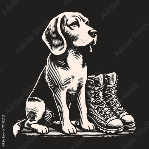 Beagle Dog and Boots: A Loyal Companions Adventure.