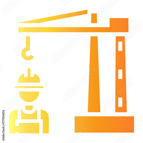 civil engineers Gradient icon