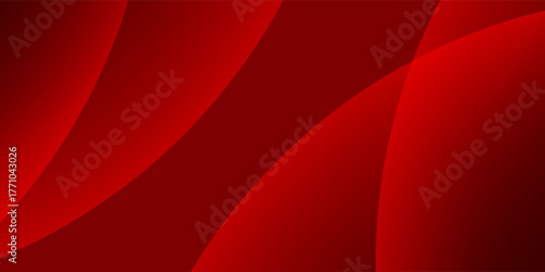 Fototapeta Naklejka Na Ścianę i Meble -  abstract red background with circle element. red wavy background.