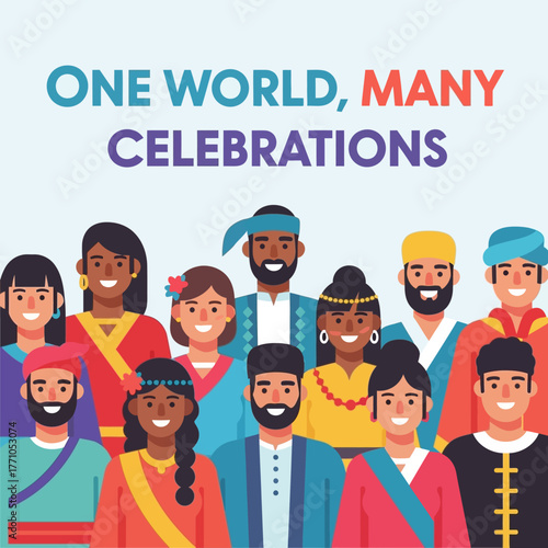 One World, Many Celebrations Diverse People Group