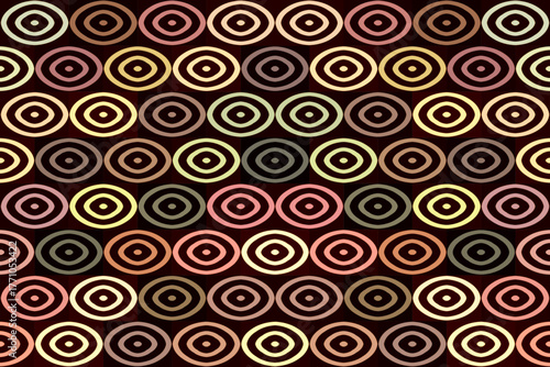 abstract seamless pattern with circles