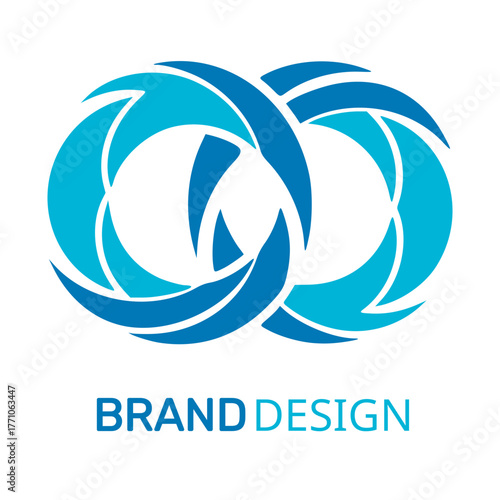 Abstract logo ideas for company, corporate or brand design