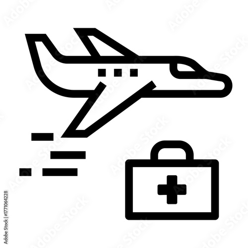 humanitarian Line Icon