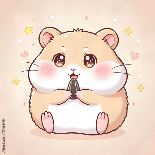 Kawaii Hamster Cute